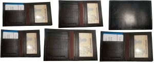 Lot of 2 Business cards Credit Card ID card case new Brown 4 Card holder - Image 9