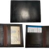 Lot of 2 Business cards Credit Card ID card case new Brown 4 Card holder