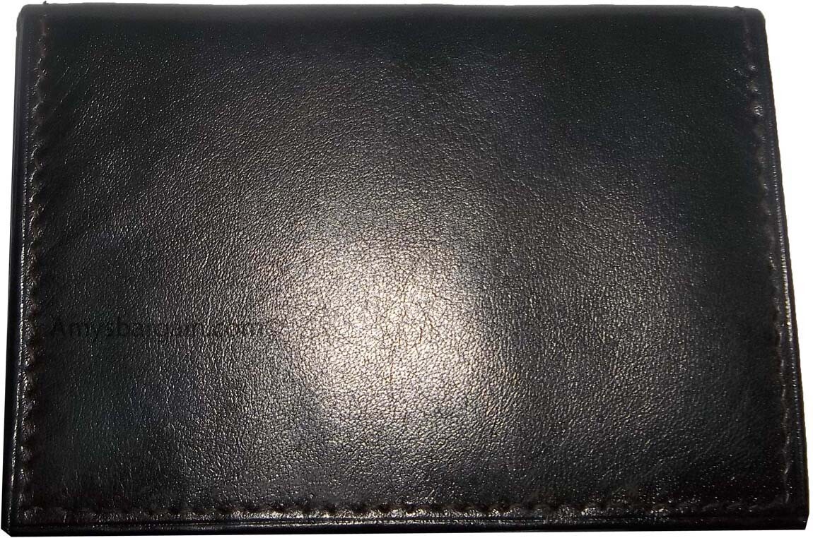 Lot of 2 Business cards Credit Card ID card case new Brown 4 Card holder - Image 11