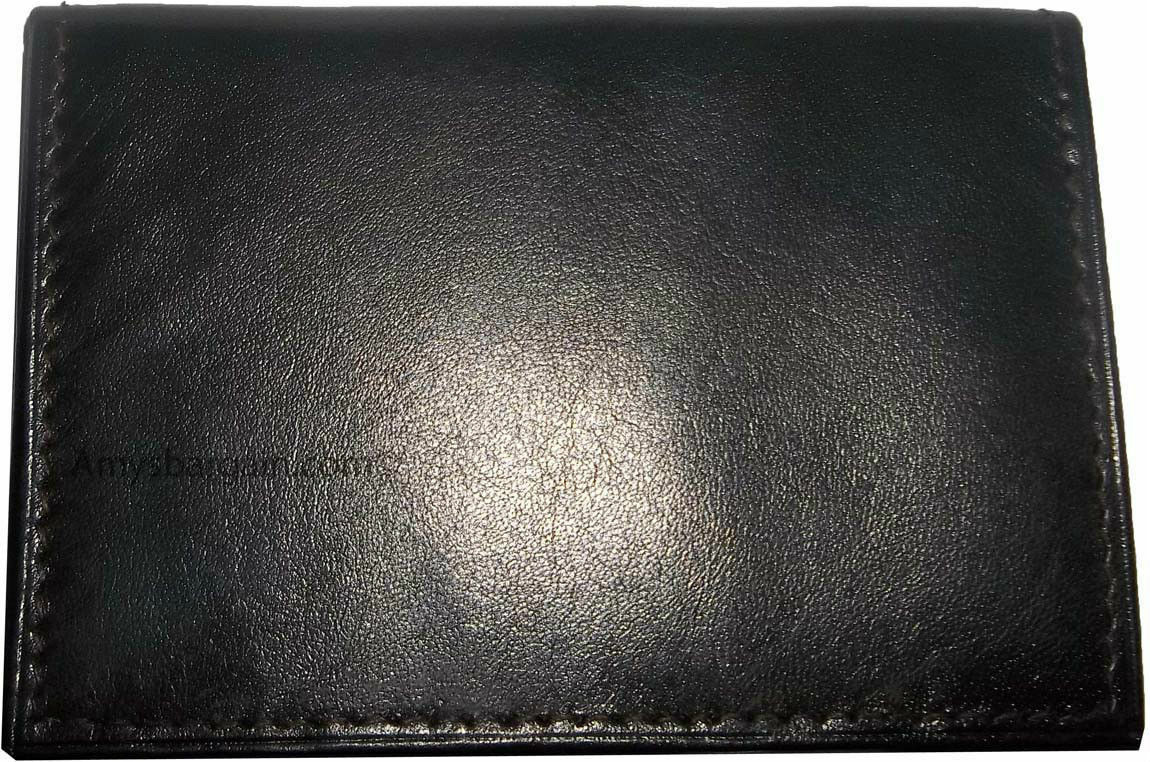 Lot of 2 Business cards Credit Card ID card case new Brown 4 Card holder - Image 6