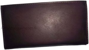Lot of 2. Checkbook wallet Leather Checkbook cover. Credit card wallet. zip case - Image 7