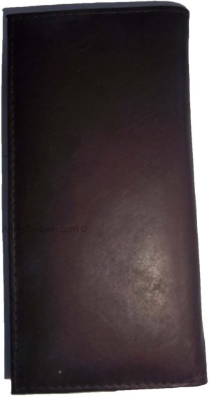 Lot of 2. Checkbook wallet Leather Checkbook cover. Credit card wallet. zip case - Image 8