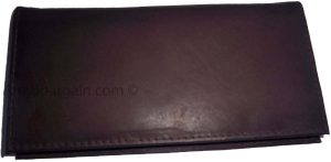 Lot of 2. Checkbook wallet Leather Checkbook cover. Credit card wallet. zip case - Image 10