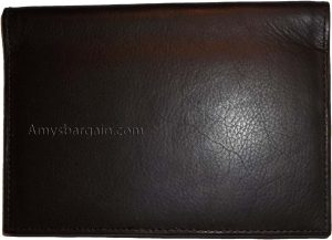 Lot of 2 Leather passport cover Int'l passpoort wallet credit card ID case new - Image 4