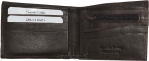 Lot of 2 Man's Bifold 2-in-1 Leather Wallet 9 Card Slot 3 ID 3 Bil slots wallet - Image 9