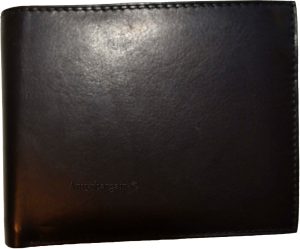 Lot of 2 Men's Black Bifold Calfskin leather 2 Bill slots 7 card 1 ID Window new - Image 5