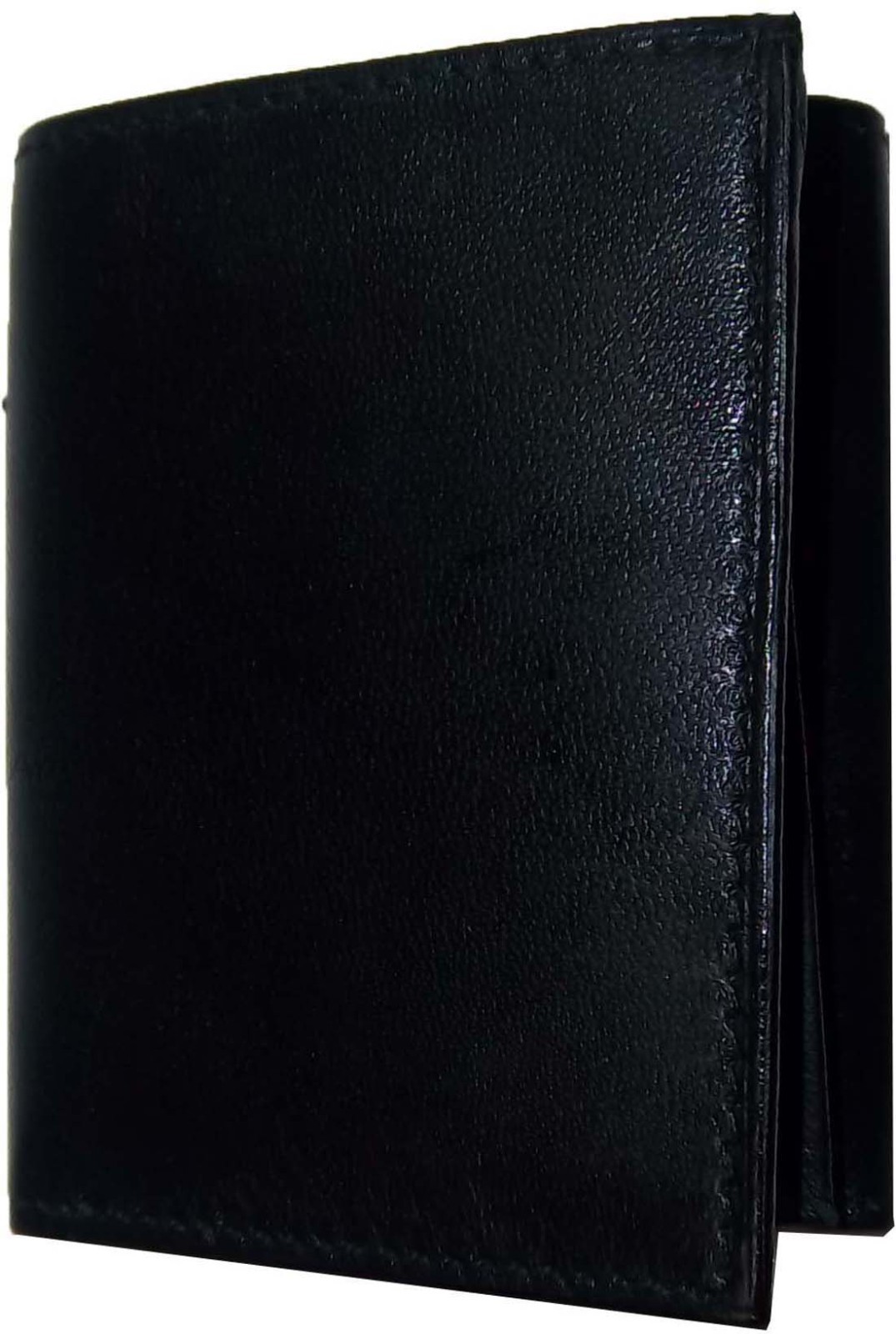 Lot of 2 Men’s leather wallet. Genuine Leather Trifold man's wallet 6 cards 2 ID - Image 8