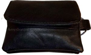 Lot of 2 Women/men's mini leather Change Purse key ring Coin bag Mini Wallet BN - Image 8