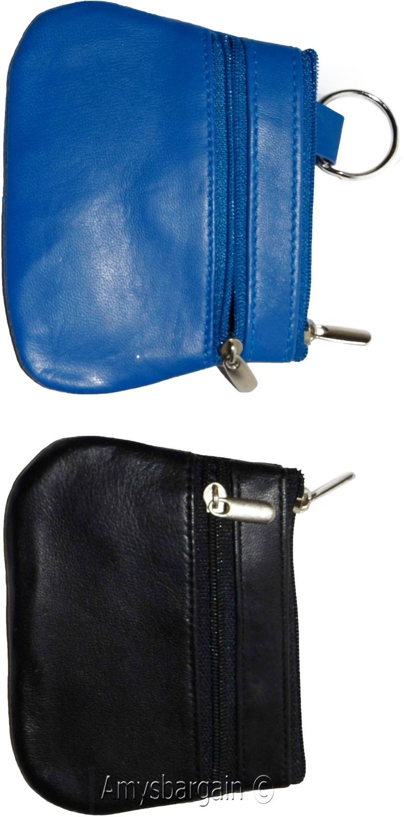 Lot of 2. Women's Leather Change Purse coin bag Women’s Wallet bag mini Pouch BN - Image 5