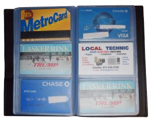 Lot of 2 new 60 to 120 business card case credit card IDs mini photos holder NWT - Image 3