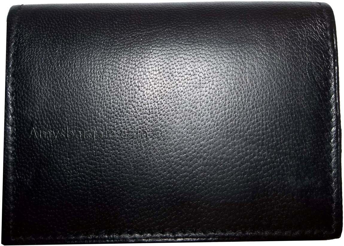 Lot of 2 women men's Leather Business Credit Card ID card Holder Sixty cards #1 - Image 11