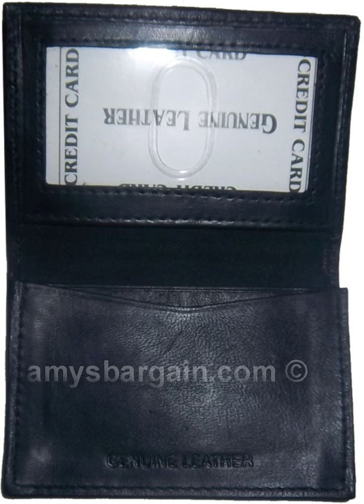 Lot of 3 New Leather Business card case Credit Card Holder Forty Cards Case - Image 5
