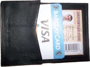 Lot of 3 New Leather Business card case Credit Card Holder Forty Cards Case - Image 9