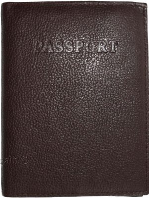 Lot of 3 New Leather passport cover, Brown Unbranded international passport case - Image 5