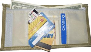 Lot of 3 New men's Trifold wallet, zip billfold wallet. 3 pocket man's wallet BN - Image 4