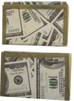 Lot of 3 New men's Trifold wallet, zip billfold wallet. 3 pocket man's wallet BN - Image 5