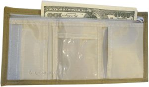 Lot of 3 New men's Trifold wallet, zip billfold wallet. 3 pocket man's wallet BN - Image 6