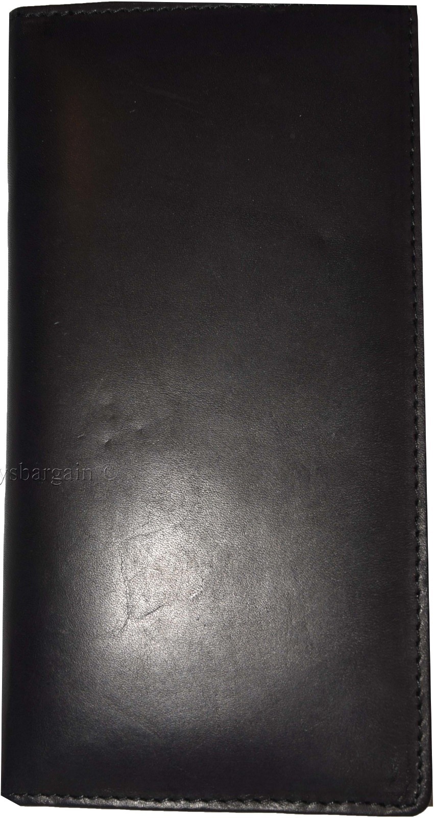 Lot of 3. Women Leather Checkbook Wallet Black 3 bill pockets zip coin purse new - Image 11