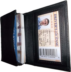 Lot of 3 women men's Leather Business Credit Card ID card case forty card new - Image 7