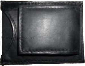 Lot of 4 New Lambskin Leather money Clip, Magnetic money clip. leather case BNWT - Image 5