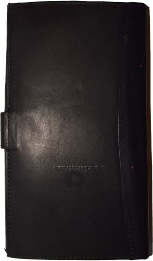 Lot of 4 leather checkbook cover Black credit card ID wallet 19 Cards Brand New - Image 6