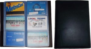 Lot of 5 new 60 to 120 business card case credit card IDs mini photos holder NWT