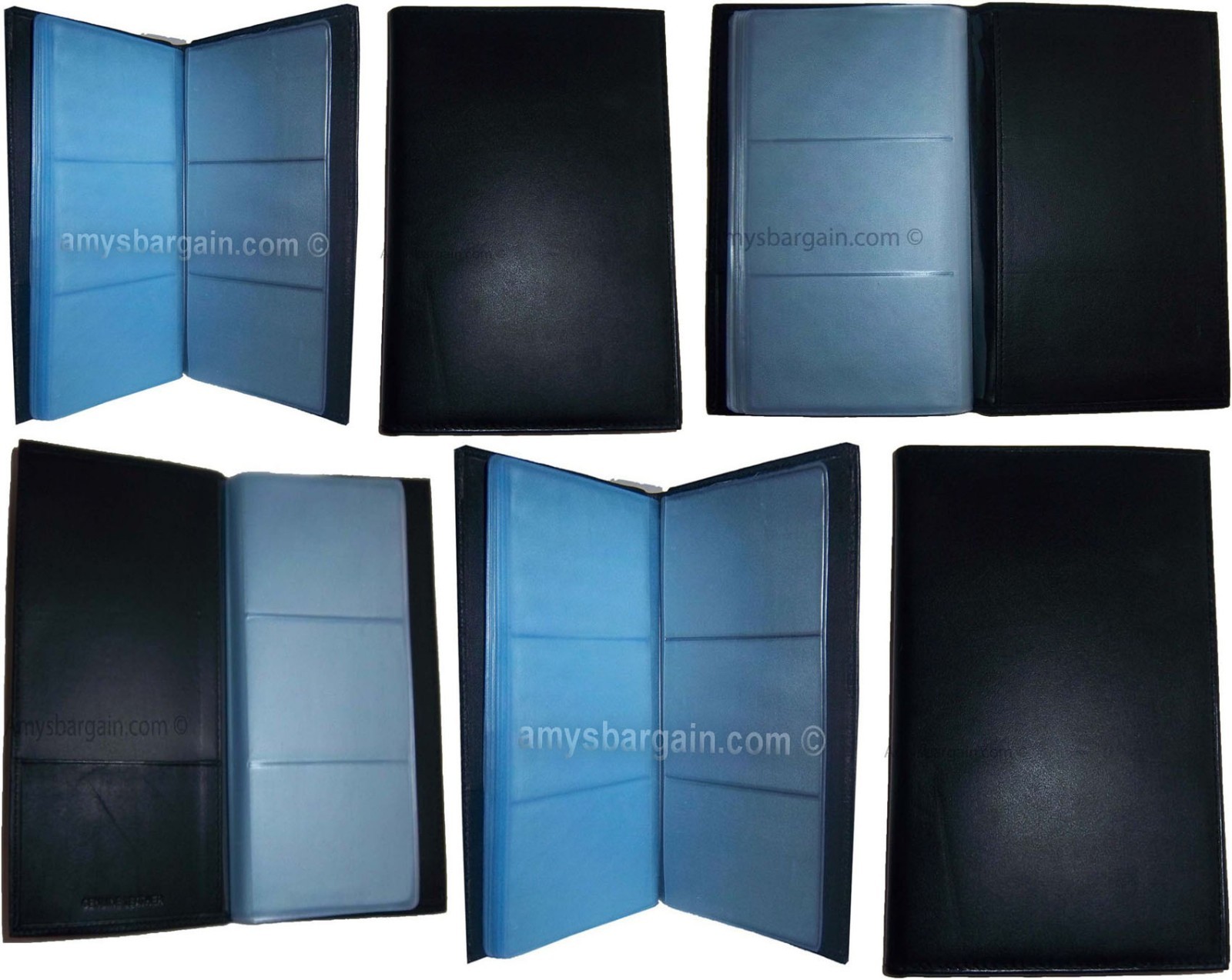Lot of 5 new 60 to 120 business card case credit card IDs mini photos holder NWT - Image 6