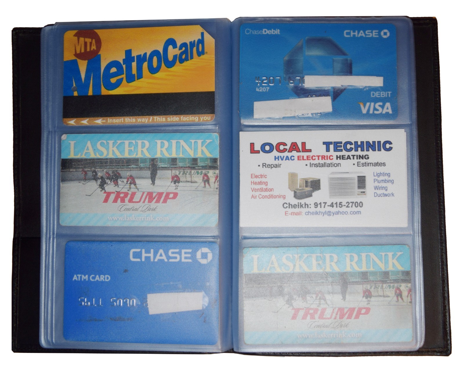 Lot of 5 new 60 to 120 business card case credit card IDs mini photos holder NWT - Image 9