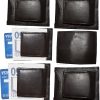 Lot of 6 New Lambskin Leather money Clip, Magnetic money clip. leather case BNWT