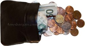 Lot of 6 New Leather Squeeze change purse metal framed squeeze Coin Change Case - Image 7