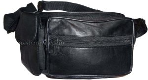 Lot of 6 New Leather waist pouches. waist bag, leather bag, Black Fanny pack NWT - Image 4