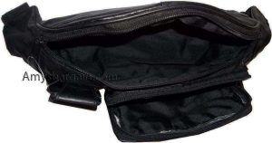 Lot of 6 New Leather waist pouches. waist bag, leather bag, Black Fanny pack NWT - Image 6