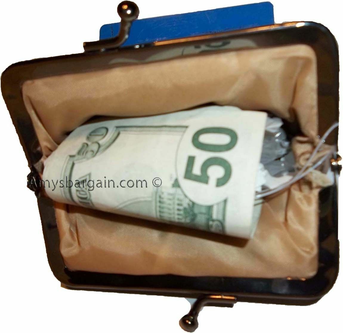 Lot of 6 new women's leather change purse coin bag wallet bag hand coin case new - Image 11