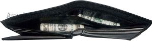 Man's wallet Lambskin Genuine Leather wallet 3 billfolds ID 6 cards slots BN - Image 5