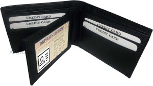 Man's wallet Lambskin Genuine Leather wallet 3 billfolds ID 6 cards slots BN - Image 8