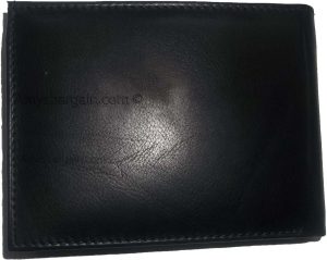 Man's wallet Lambskin Genuine Leather wallet 3 billfolds ID 6 cards slots BN - Image 9