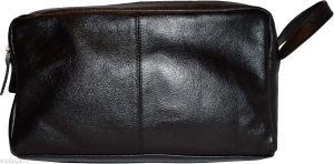 Men’s Bag Genuine leather Grooming Bag Cosmetic bag toiletry case. men’s bag - Image 11