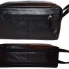Men’s Bag Genuine leather Grooming Bag Cosmetic bag toiletry case. men’s bag