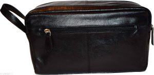 Men’s Bag Genuine leather Grooming Bag Cosmetic bag toiletry case. men’s bag - Image 3