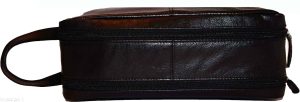Men’s Bag Genuine leather Grooming Bag Cosmetic bag toiletry case. men’s bag - Image 5