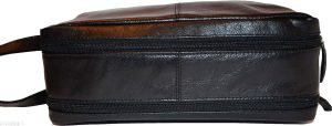 Men’s Bag Genuine leather Grooming Bag Cosmetic bag toiletry case. men’s bag - Image 6
