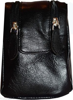 Men’s Bag Genuine leather Grooming Bag Cosmetic bag toiletry case. men’s bag - Image 9