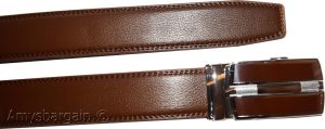 Men's Belt Auto-lock Type dress belt easy adjust men's belt track belt up 43" - Image 10