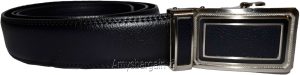 Men’s Belt Black Leather XL Automatic lock Dress / Casual belt adjustable belt - Image 15