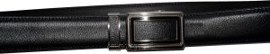 Men’s Belt Black Leather XL Automatic lock Dress / Casual belt adjustable belt - Image 17