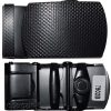 Men's Belt Buckle, Auto sliding Buckle Self locking 1.25" New Black buckle only