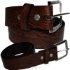 Men's Belt Size Large. Solid Leather Belt. Men's Brown Strong Solid Leather Belt