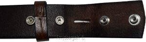 Men's Belt Size Large. Solid Leather Belt. Men's Brown Strong Solid Leather Belt - Image 10