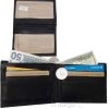 Men's Leather Wallet, Bifold Wallet, Detachable 2 ID 3 Card piece, New Billfold