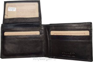 Men's Leather Wallet, Bifold Wallet, Detachable 2 ID 3 Card piece, New Billfold - Image 3